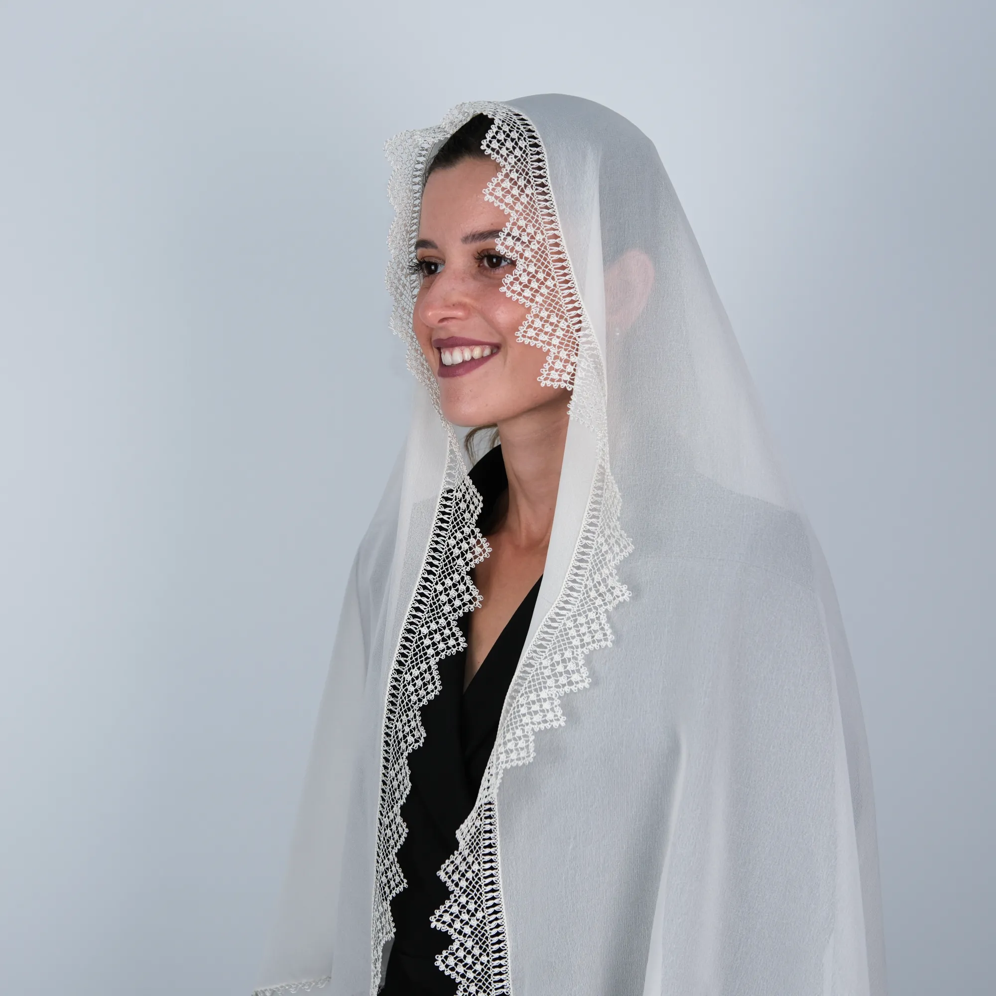 Tül Oyası Namaz ve Mevlüt Örtüsü Resim 7