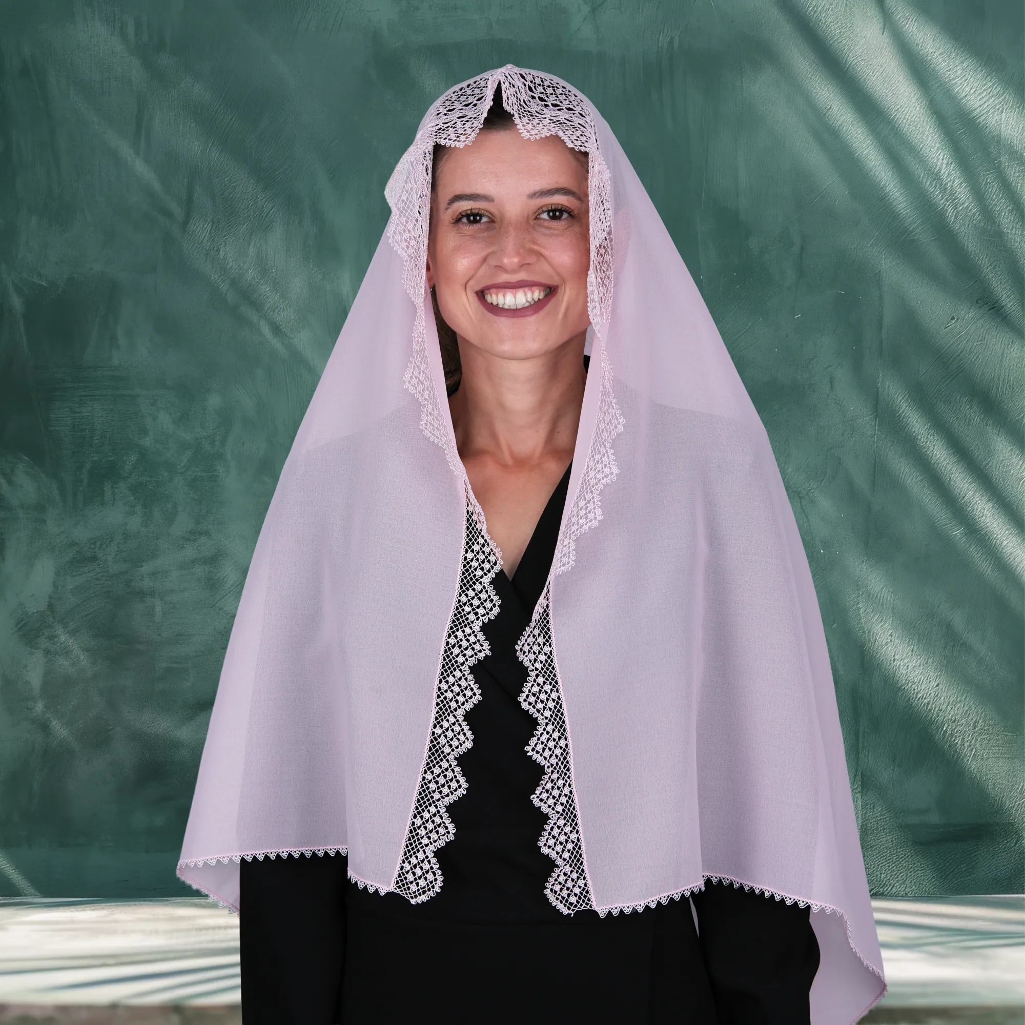 Oyma Tül İğne Oyası Mevlüt Örtüsü Resim 5
