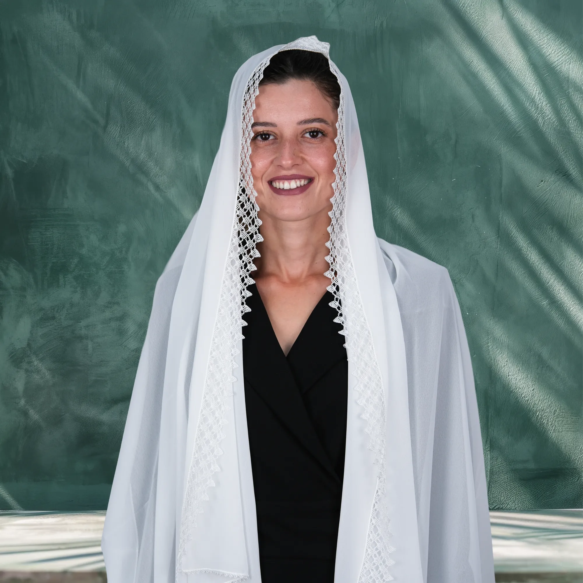 Gönen İğne Oyası Biber Modelli Mevlüt ve Namaz Örtüsü Resim 15