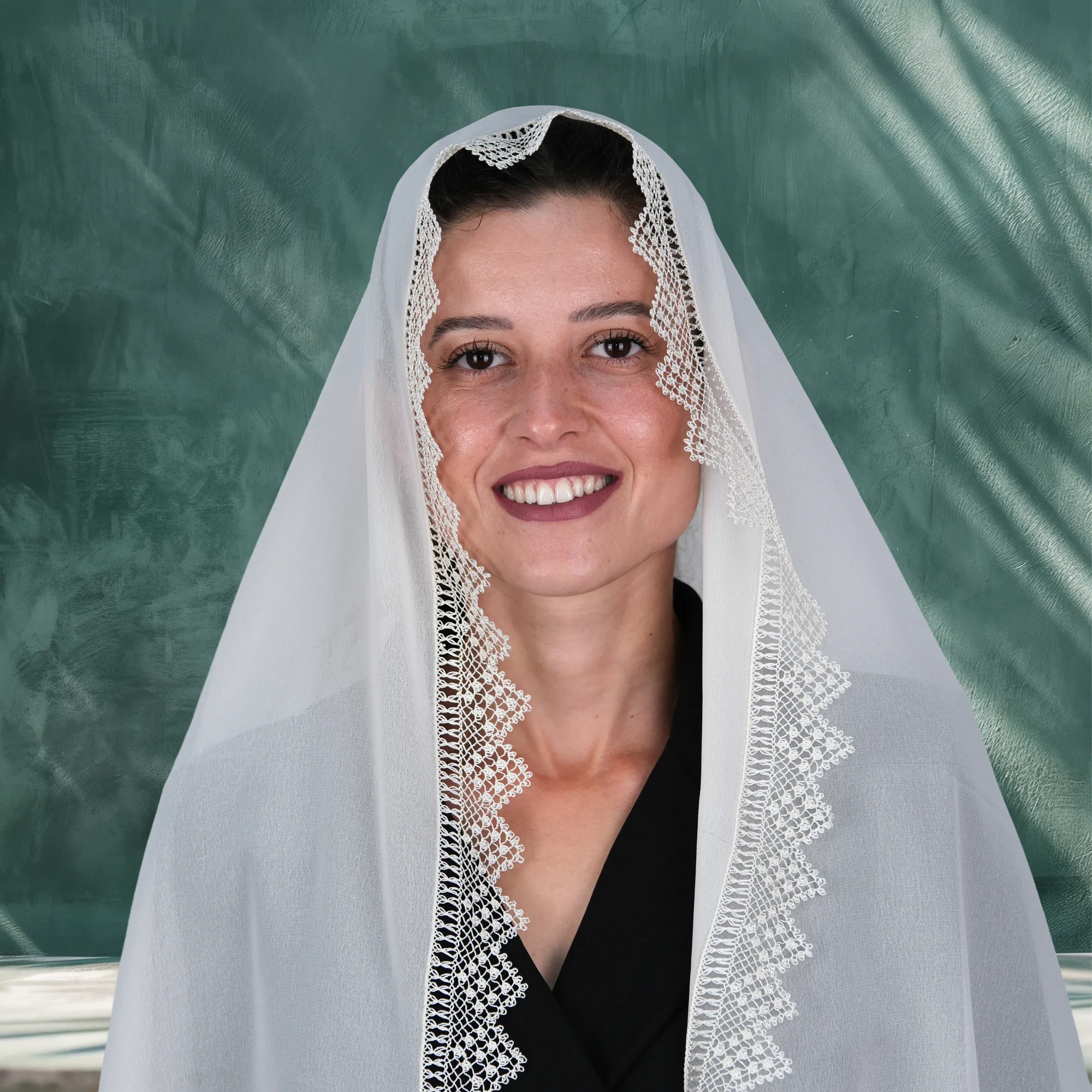 Tül Oyası Namaz ve Mevlüt Örtüsü Resim 11
