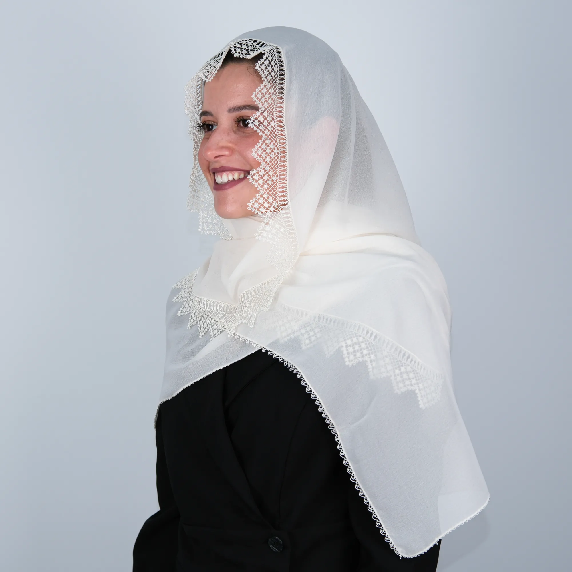 Tül Oyası Namaz ve Mevlüt Örtüsü Resim 5