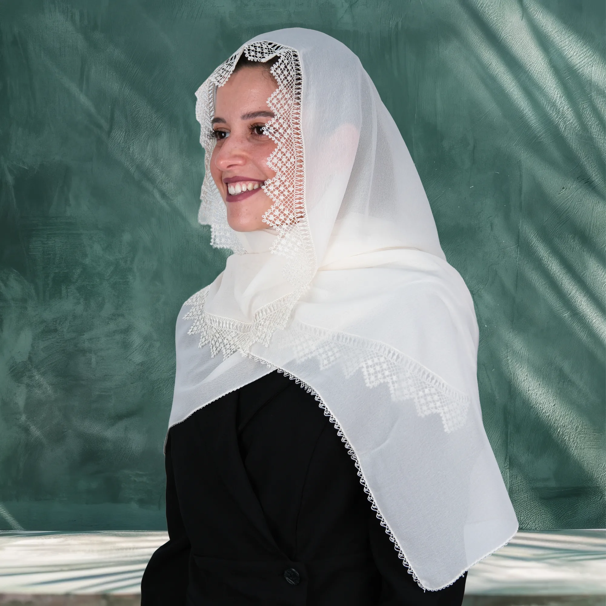 Tül Oyası Namaz ve Mevlüt Örtüsü Resim 5