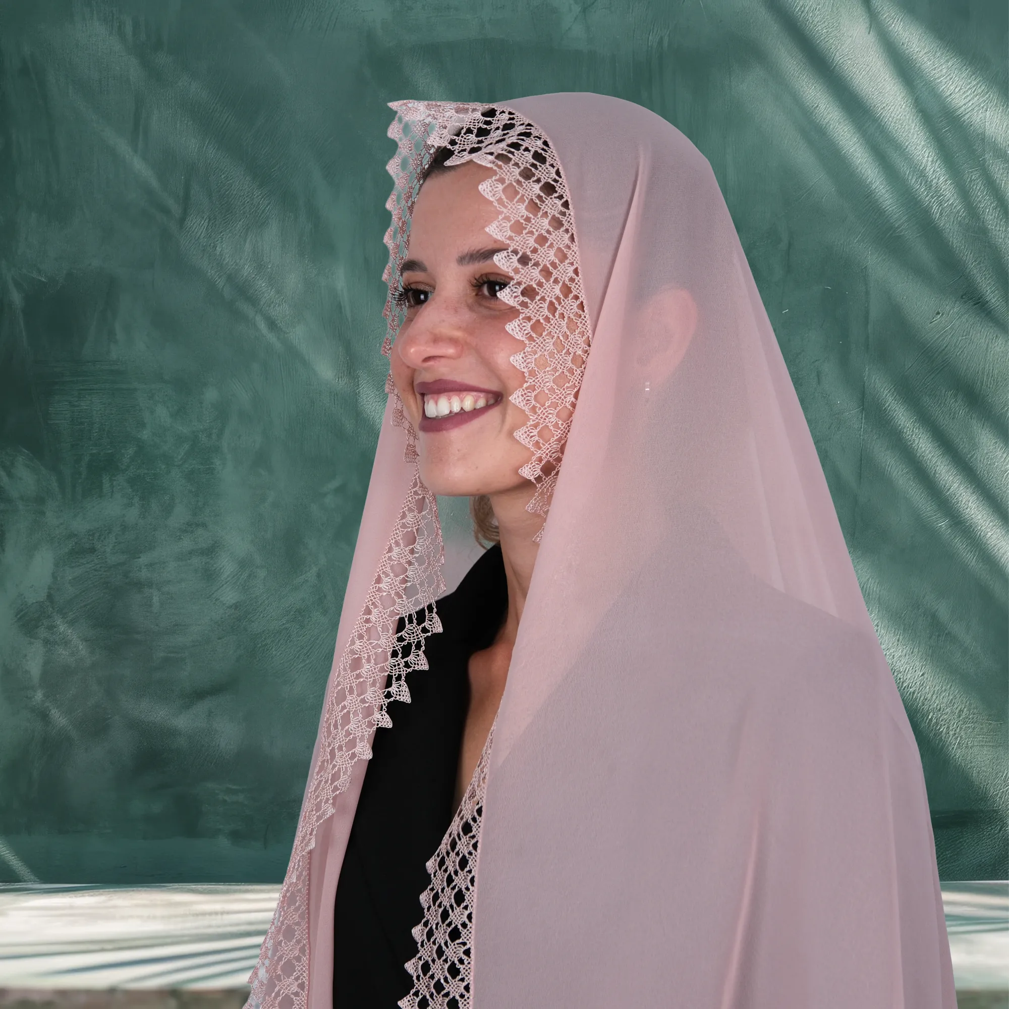 Gönen İğne Oyası Biber Modelli Mevlüt ve Namaz Örtüsü Resim 11
