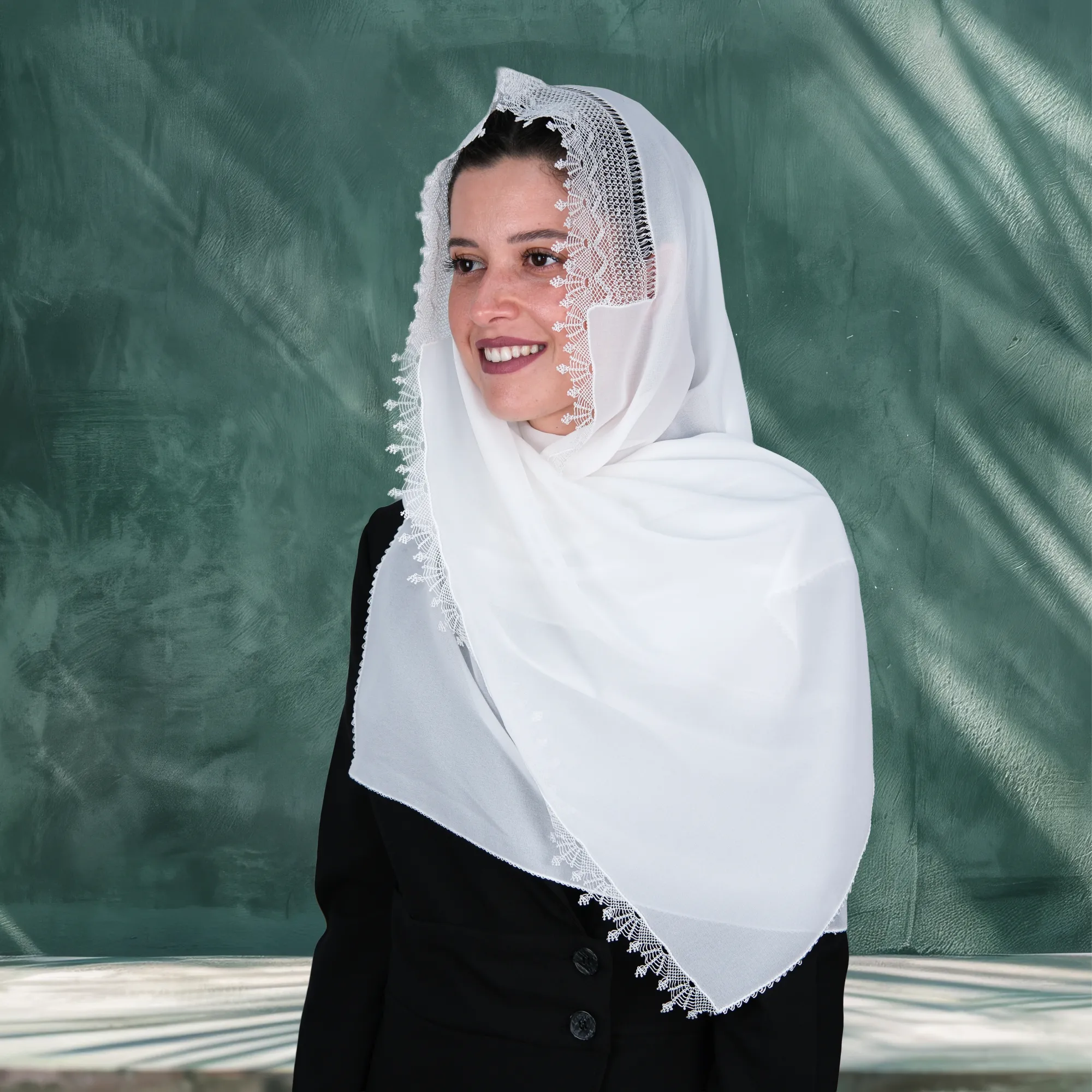 Oyma Kibrit İğne Oyası Mevlüt Örtüsü Resim 3